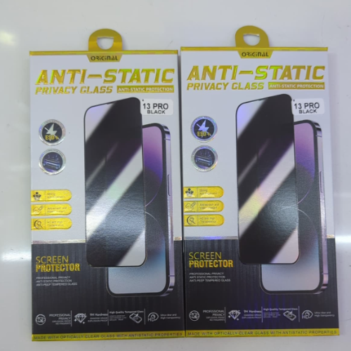 IPHONE 15 ESD+ PRIVACY ANTI-STATIC TEMPERED GLASS