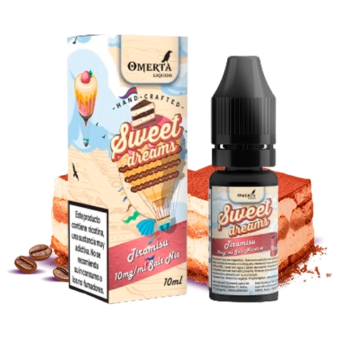 Omerta Sweet Dreams Salts Tiramisú 10ml