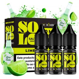 Lime Soda 3x10ml - Solo Salts by Bombo