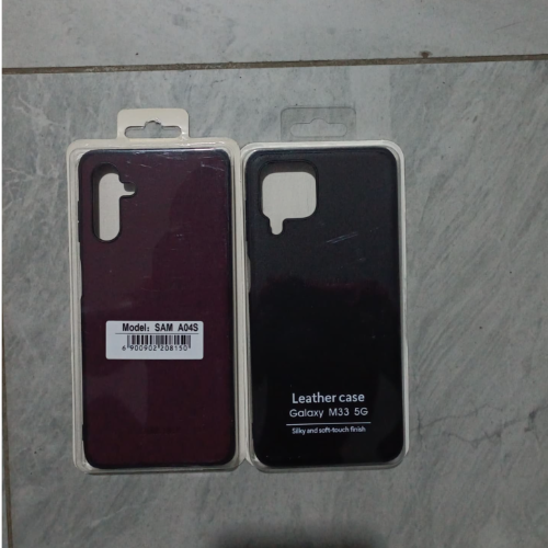 A04S SAM LEATHER CASE SILKY AND SOFT-TOUCH FINISH