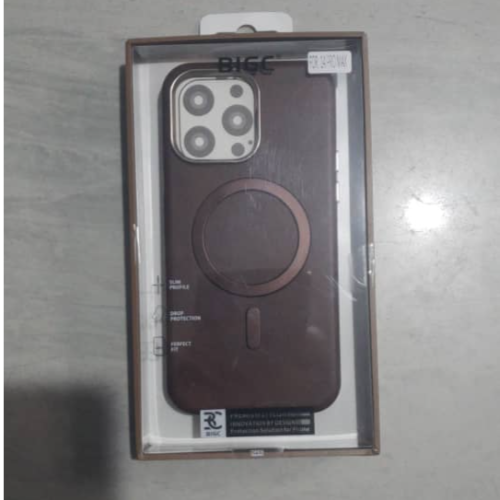 IPHONE 14 PRO MAX BIG C *SILICONE* MAGSAFE LEATHER CASE