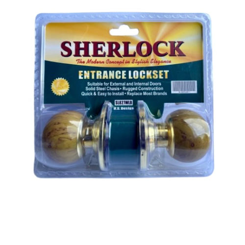 SHERLOCK DOORKNOB 827 WLB