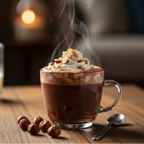 Hot Chocolate With Hazelnut