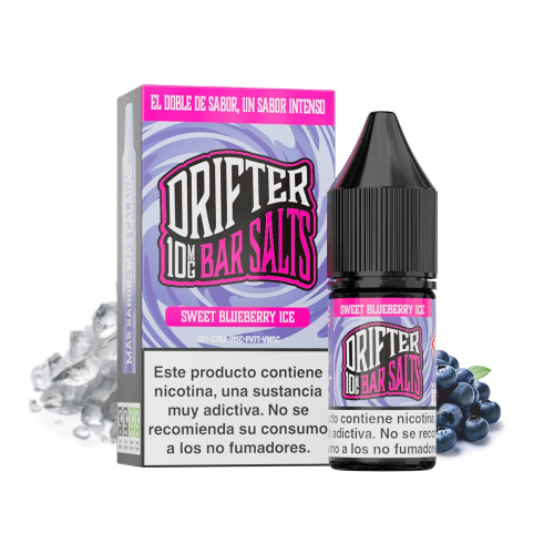 Sweet Blueberry Ice 10ml - Drifter Bar Salts