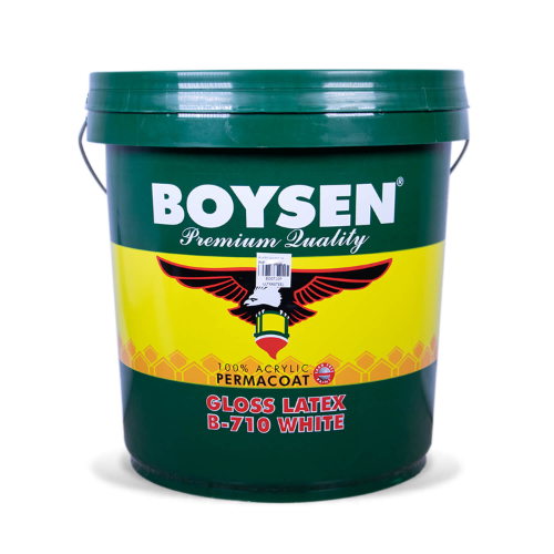BOYSEN GLOSS LATEX WHITE PAIL