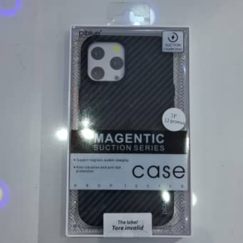 PL-43 IPHONE 12 PRO MAX PIBLE DROP CARBON BACK CASE