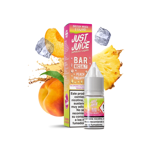 Peach Pineapple 10ml - Just Juice Bar Salts