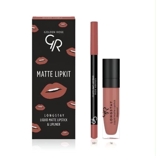 GR Matte Lip Kit Warm Sable