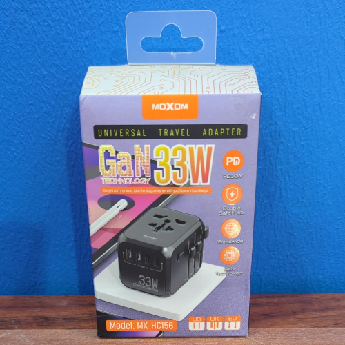 MX-HC156 33W MOXOM UNIVERSAL TRAVEL ADAPTER