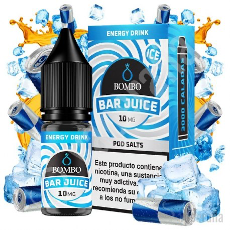 Energy Drink Ice 10ml - Bar Juice by Bombo