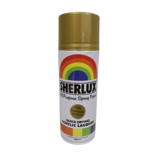 SPRAY PAINT GOLD METALLIC