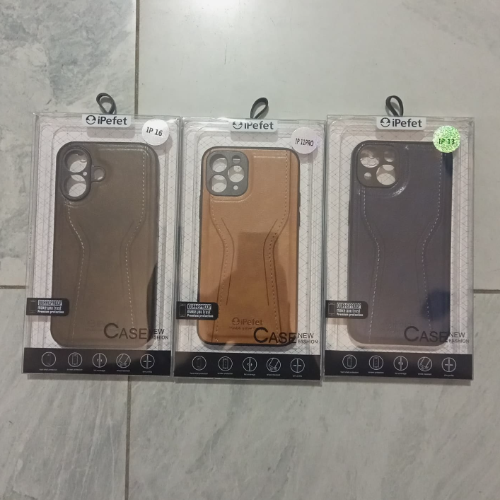 IPHONE 13 QUAKEPROOF IPEFET LEATHER CASE