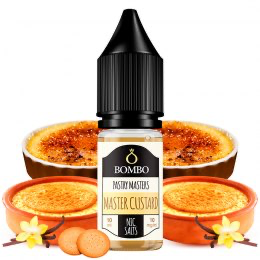 Master Custard 10ml - Pastry Masters Nic Salts by Bombo