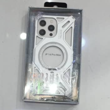 IPHONE  14 PROMAX BIG C METAL CASE WITH MAGSAFE