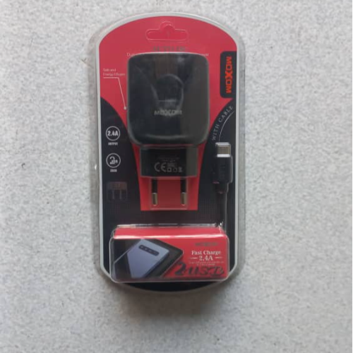 MX-HC30 MOXOM 2.4A TYPE-C 2 USB PORTS CHARGER