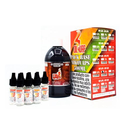 Base Pack 500ml - Oil4Vap