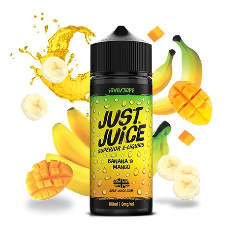 Iconic Fruit Banana & Mango 100ml - Just Juice