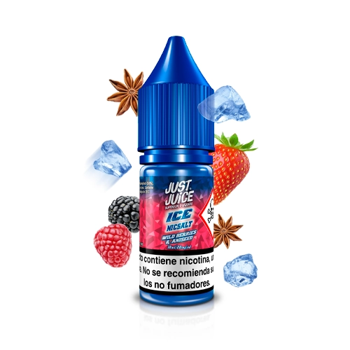 Wild Berries Aniseed 10ml - Just Juice Ice Nic Salt