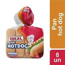 Pan de completo ideal 8 un