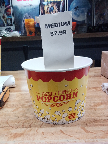 Large Popcorn