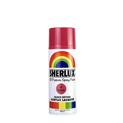 SPRAY PAINT PEACH RED