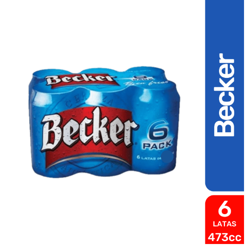 Pack Becker x6 473cc