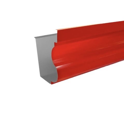 FLUSHING GUTTER RED 0.35MM