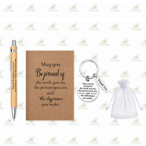 May You Be Proud Notebook Met Pen en Sleutelhanger