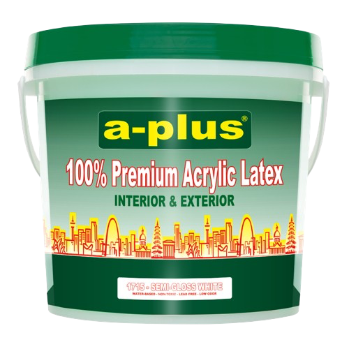 A-PLUS SEMI GLOSS LATEX GAL