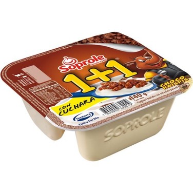 1+1 chocolate cuchara