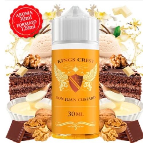 Aroma Don Juan Custard 30ml/120 (Longfill) - Kings Crest