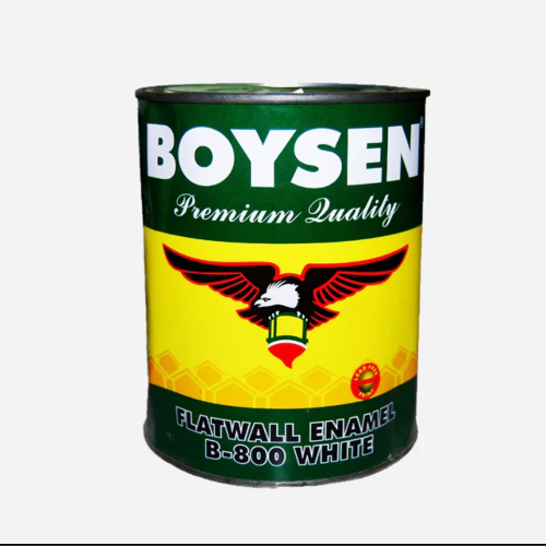 BOYSEN FLATWALL ENAMEL WHITE GAL