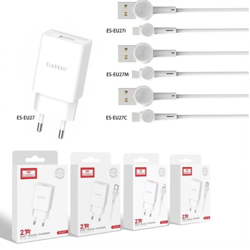 ES-EU27i EARLDOM IPHONE 2.1A FAST TRAVEL CHARGER