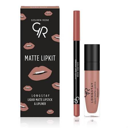 GR Matte Lip Kit Warm Nude