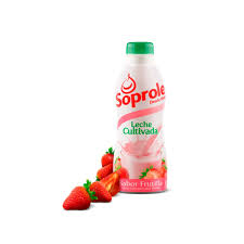 Leche cultivada frutilla soprole 1lts