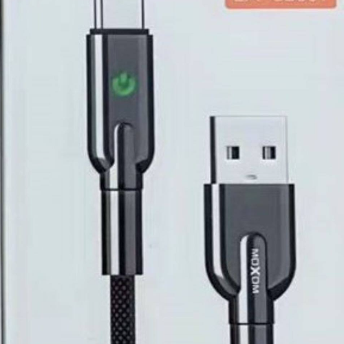 LX-CB801 MOXOM 3A USB AUTO POWER OFF- TYPE C DATA CABLE