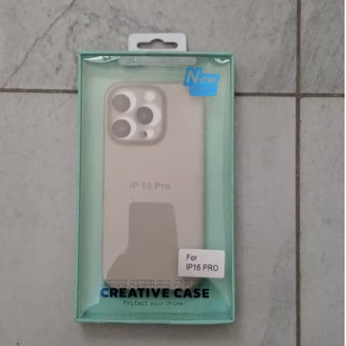 IPHONE 16 PRO CHEAP RUBBER CREATIVE CASE