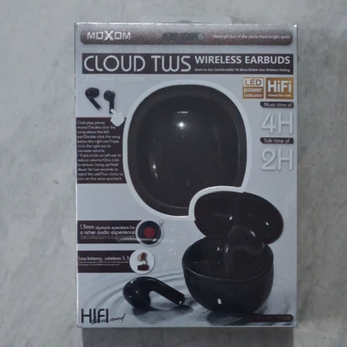 MX-TW69 MOXOM CLOUD TWS WIRELESS EARBUDS