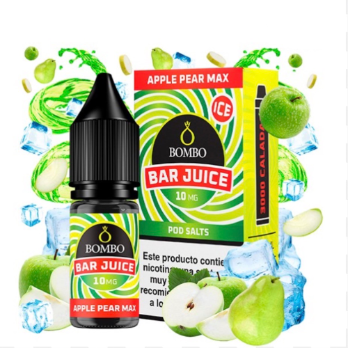 Apple Pear Max Ice 10ml - Bar Juice by Bombo