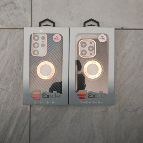 IPHONE 11 PRO MAX EXELLE CARBON FIBER-PATTERN CASE