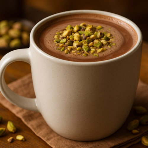 Hot chocolate With Pistachio
