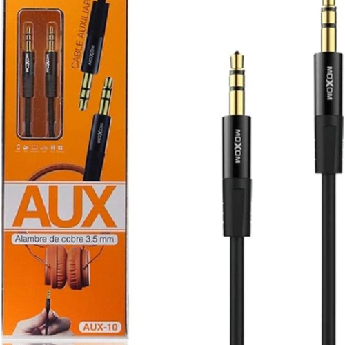 AUX-10 MOXOM 3.5MM PURE COPPER  AUDIO CABLE
