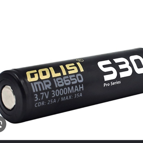 Batería S30 18650 3000mAh 25A - Golisi