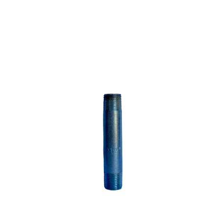 G.I NIPPLE 1/2X4 THIN