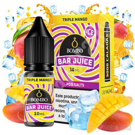 Triple Mango Ice 10ml - Bar Juice by Bombo