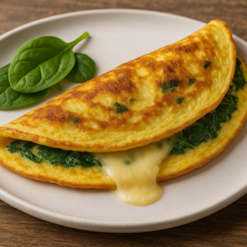 Spinach Omelette