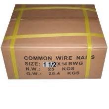COMMON NAILS 1 1/2 (BOX)