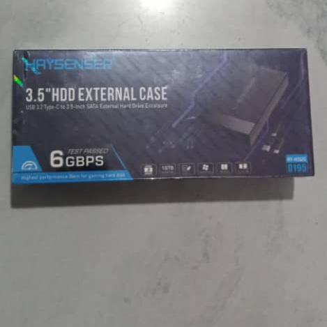 HAYSENSER [0151] 3.0 TO 3.5" HDD EXTERNAL CASE