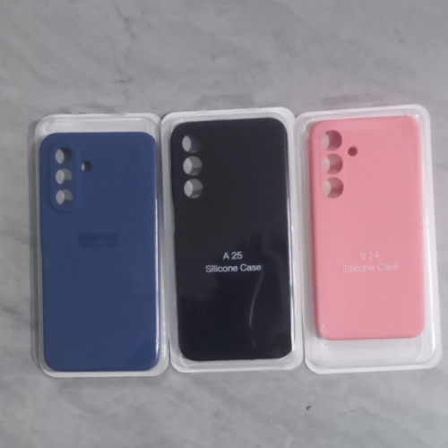 A16 SAM CLEAR SILICONE PHONE CASE