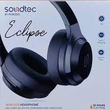 PD-STWLEP011-BK PORODO SOUNDTEC ECLIPSE WIRELESS HEADPHONE